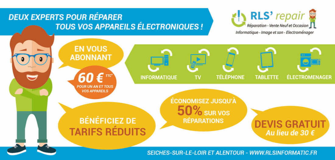 Abonnement 2018 : tarifs réduits sur vos futurs réparations !