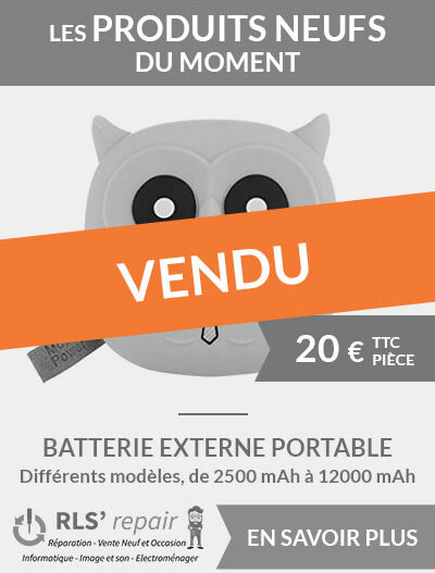 Batteries externes portables