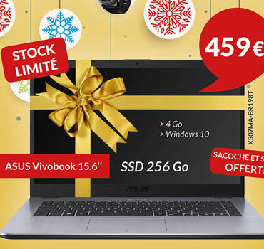 Offre de Noêl : ordinateur portable ASUS Vivobook 15.6"