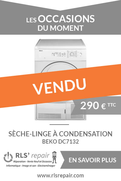 Sèche linge Condensation BEKO DC7132 Pas Cher 