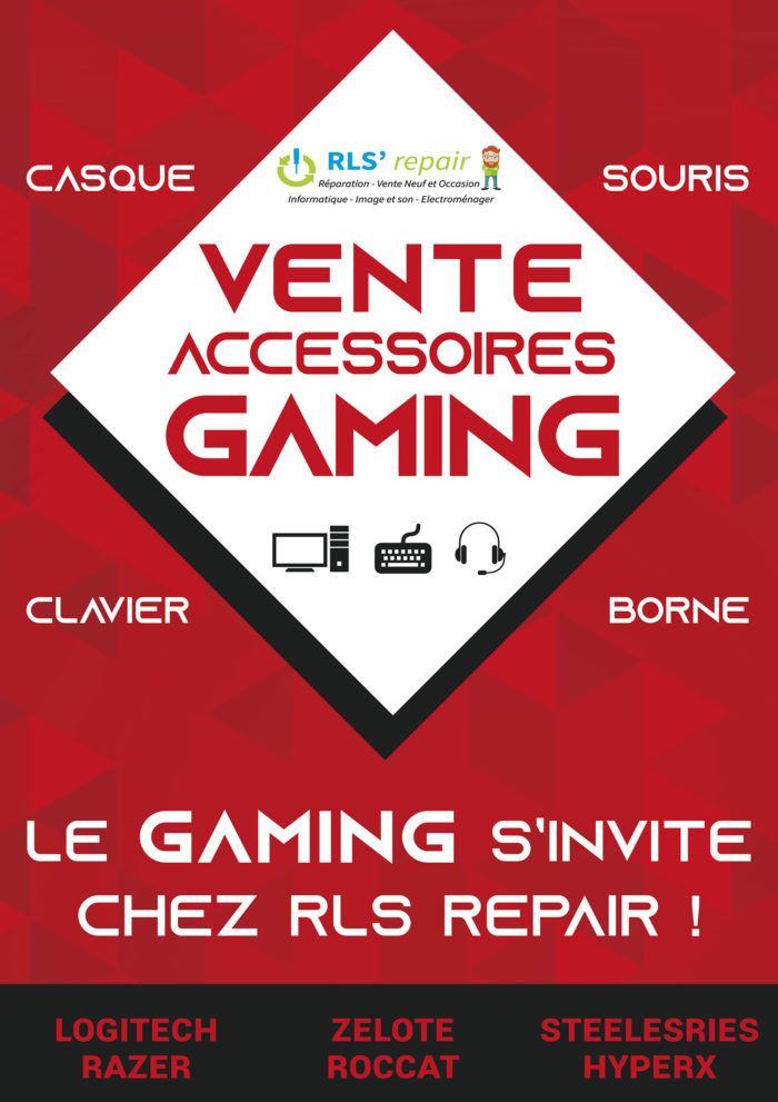 vente accessoires gaming