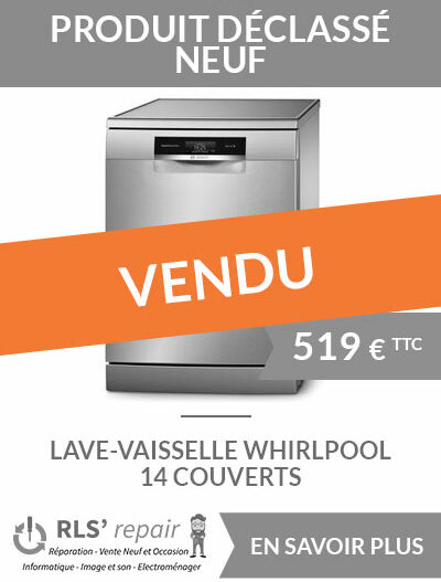 Lave-vaisselle encastrable Whirlpool