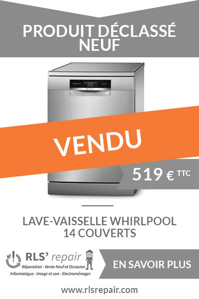 Lave-vaisselle encastrable Whirlpool