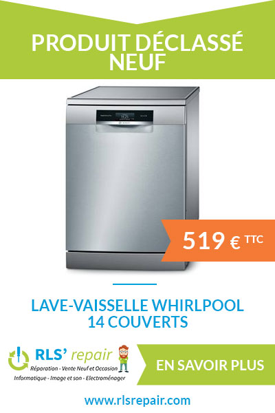 Lave-vaisselle encastrable Whirlpool