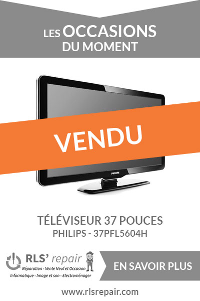 Occasion : téléviseur PHILIPS 37PFL5604H 37 pouces