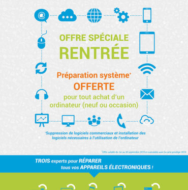 Offre spéciale rentrée : la préparation système OFFERTE