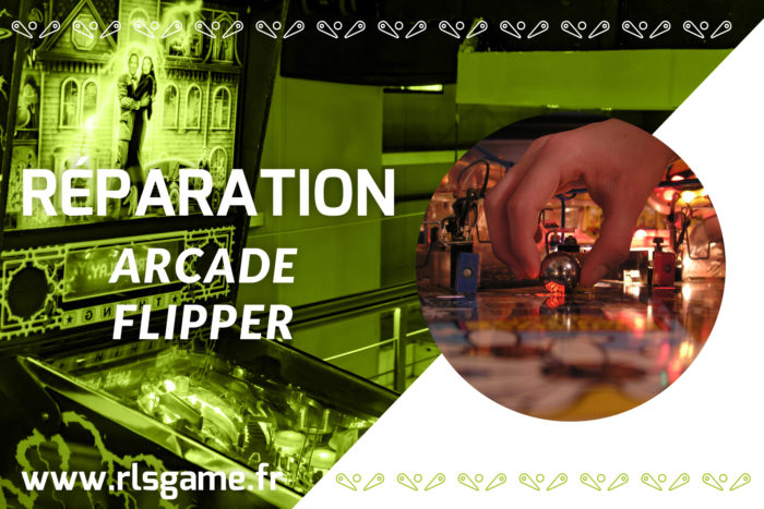 Réparation flipper et arcade Angers
